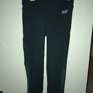 Green running pants